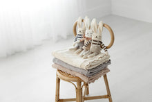 Load image into Gallery viewer, Domani Scalloped Pointelle Blanket - Natural