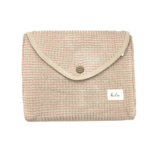 Load image into Gallery viewer, 100% Organic Cotton Knitted Pink Baby Blanket and Bunny Set
