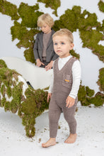 Load image into Gallery viewer, Pocket flap detail baby romper - Taupe BBK418
