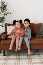 Load image into Gallery viewer, Velour sherpa duckling 2 pc set - Blue

