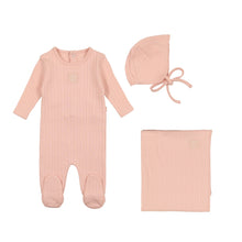 Load image into Gallery viewer, Classic pointelle layette set - Dusty pink
