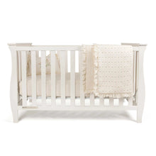 Load image into Gallery viewer, Linear floral standard crib set (52"x28")
