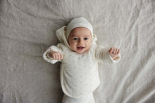 Load image into Gallery viewer, Padded bitsy floral jacket - Cream/oat
