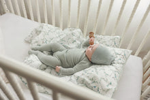 Load image into Gallery viewer, Pointelle bebe layette set - sea foam
