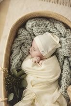 Load image into Gallery viewer, Singel hot air balloon layette set - cream/blue
