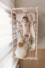 Load image into Gallery viewer, French terry print footie - Pink
