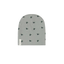 Load image into Gallery viewer, Waffle olive footie and beanie - blue
