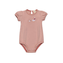 Load image into Gallery viewer, Cross Stitch Duckling Collection Romper - Pink
