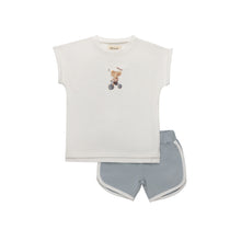 Load image into Gallery viewer, French Terry - Mouse Collection - Ivory Blue - 2 Piece Set
