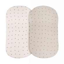 Load image into Gallery viewer, Sage vintage leaf 2 pack - Bassinet sheets

