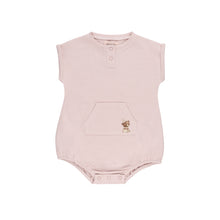 Load image into Gallery viewer, Organic bear collection romper - pink
