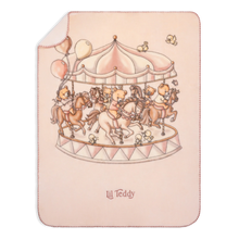 Load image into Gallery viewer, Bigger Teddy’s Merry Go Snuggle Sugary Pink
