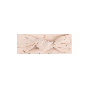 Printed floral headband - Pink