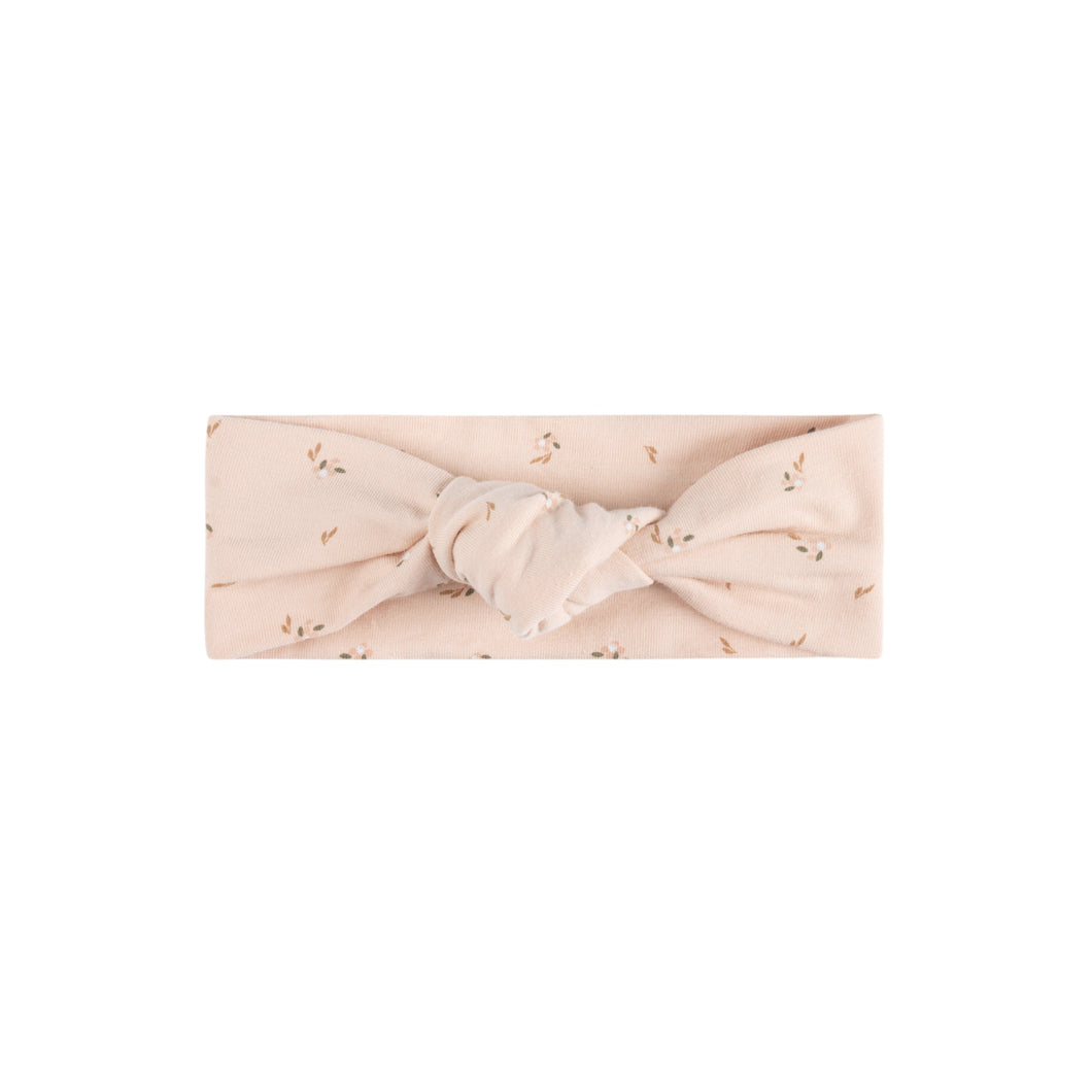 Printed floral headband - Pink