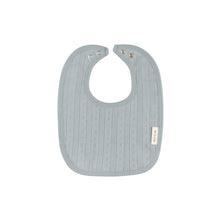 Load image into Gallery viewer, Pointelle bib - Blue
