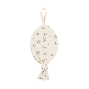 Brushed cotton elderberry paci lovey - Emerald