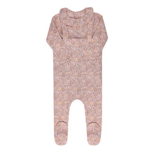 Load image into Gallery viewer, Cotton liberty print bodysuit and overalls- Pink floral
