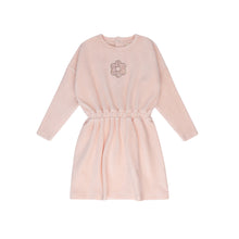 Load image into Gallery viewer, Velour liberty floral dress - Pink floral
