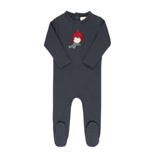 Load image into Gallery viewer, Autumn kids collection - Footie- Navy
