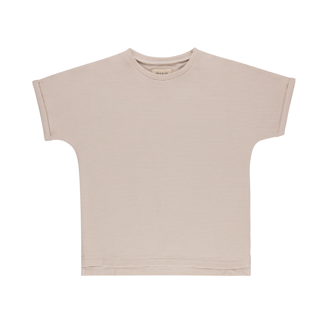 Organic bear collection tee - tan