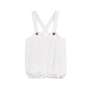 Wave collection - baby overalls - ivory