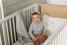 Load image into Gallery viewer, Whip stitch collection - layette set - Blue
