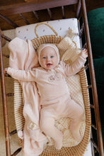 Load image into Gallery viewer, Velour bicycle collection footie and bonnet - Pink
