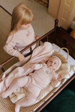 Load image into Gallery viewer, Velour bicycle collection layette set - Pink
