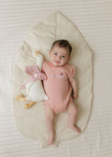 Load image into Gallery viewer, Cross Stitch Duckling Collection Romper - Pink
