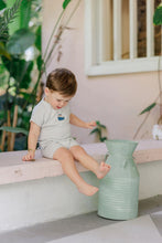 Load image into Gallery viewer, Nautical Stripe Collection - Blue - Tshirt + Shorts
