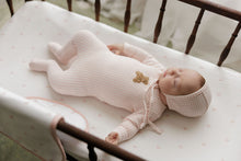 Load image into Gallery viewer, Gingham Teddy Collection - Pink - Footie + Bonnet
