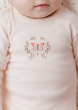 Load image into Gallery viewer, Garden floral center collection layette set - pink
