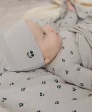 Load image into Gallery viewer, 2 Pack Cherry Print Collection - Muslin Swaddle - Blue
