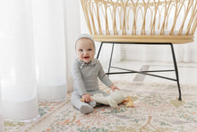 Load image into Gallery viewer, Floral Embroidered Collar Collection - Blue - Take Me Home Set
