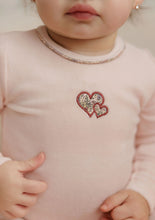 Load image into Gallery viewer, Embroidered Liberty / Berry Collection - Pink - Footie + Hat
