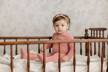 Load image into Gallery viewer, Stripe Collection - Pink - Footie + Beanie
