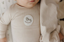 Load image into Gallery viewer, Rocking horse layette set - Tan
