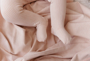 Rocking horse layette set - Pink