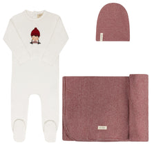 Load image into Gallery viewer, Autumn kids collection - Layette set - Ivory/pink
