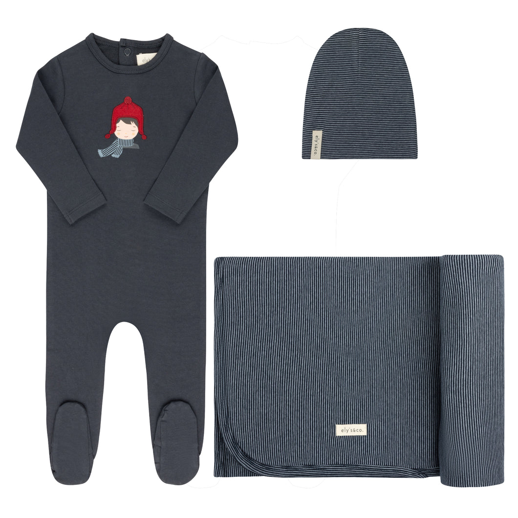 Autumn kids collection - Layette set - Navy