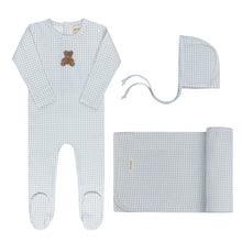 Load image into Gallery viewer, Gingham Teddy Collection - Blue - Take Me Home Set
