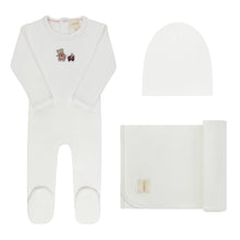 Load image into Gallery viewer, Embroidered Bear Collection - Ivory Girl - Take Me Home Set
