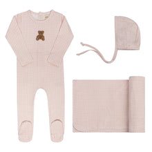 Load image into Gallery viewer, Gingham Teddy Collection - Pink - Take Me Home Set
