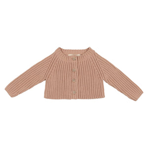 Knit cardigan - pink