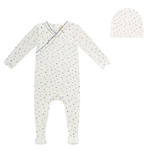 Load image into Gallery viewer, Floral collection boys footie and hat - Floral
