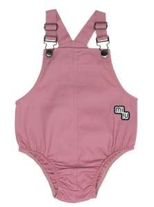 Jean overall bubble - Pink