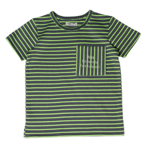Load image into Gallery viewer, Neon stripe tee - Green
