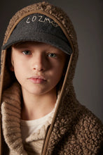 Load image into Gallery viewer, Mélange sherpa knit jacket - Taupe
