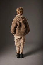 Load image into Gallery viewer, Mélange sherpa knit jacket - Taupe
