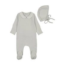 Load image into Gallery viewer, B Collar-London Fog Layette set
